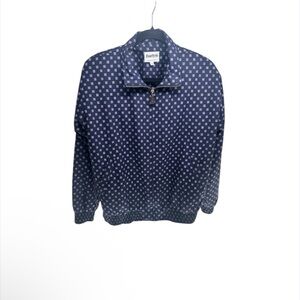 Vintage Darlyn Zip-Up Shirt‎ Jacket – Made in USA – Size S Blue